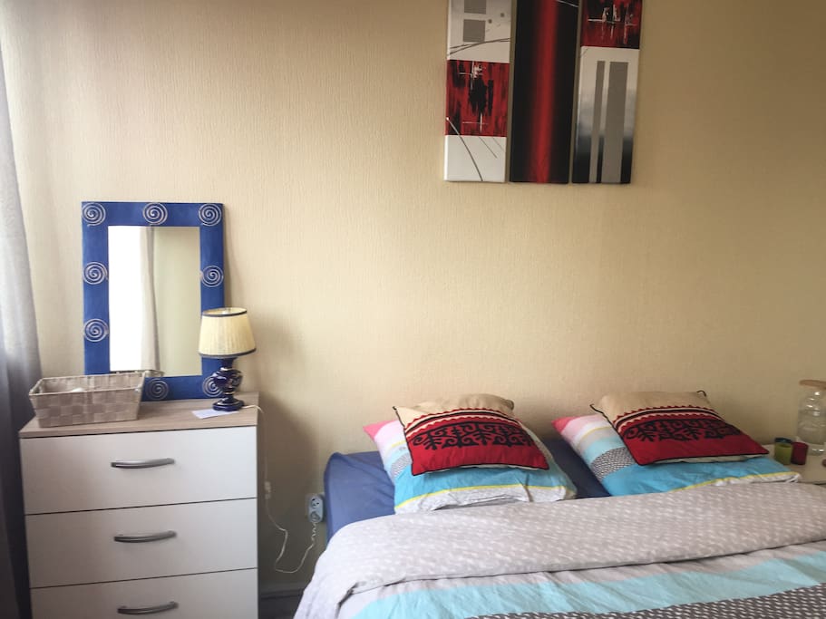 The private bedroom