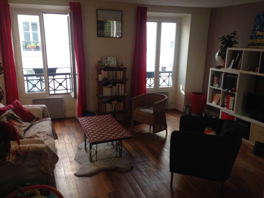 Le grand salon lumineux !