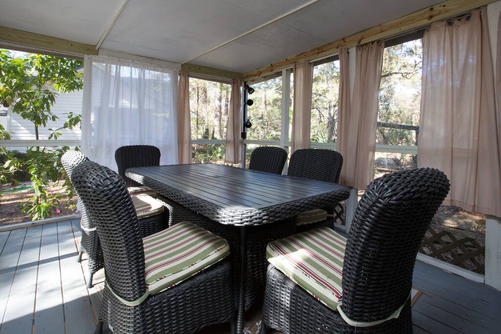 Outside Breakfast dining area