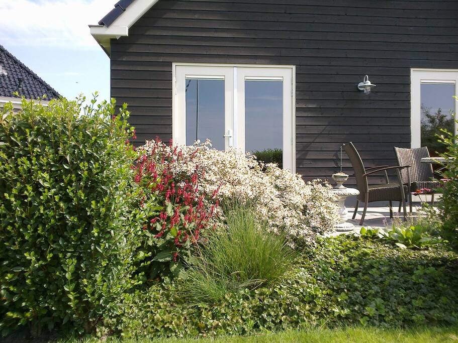 Heerlijk terras met uitzicht