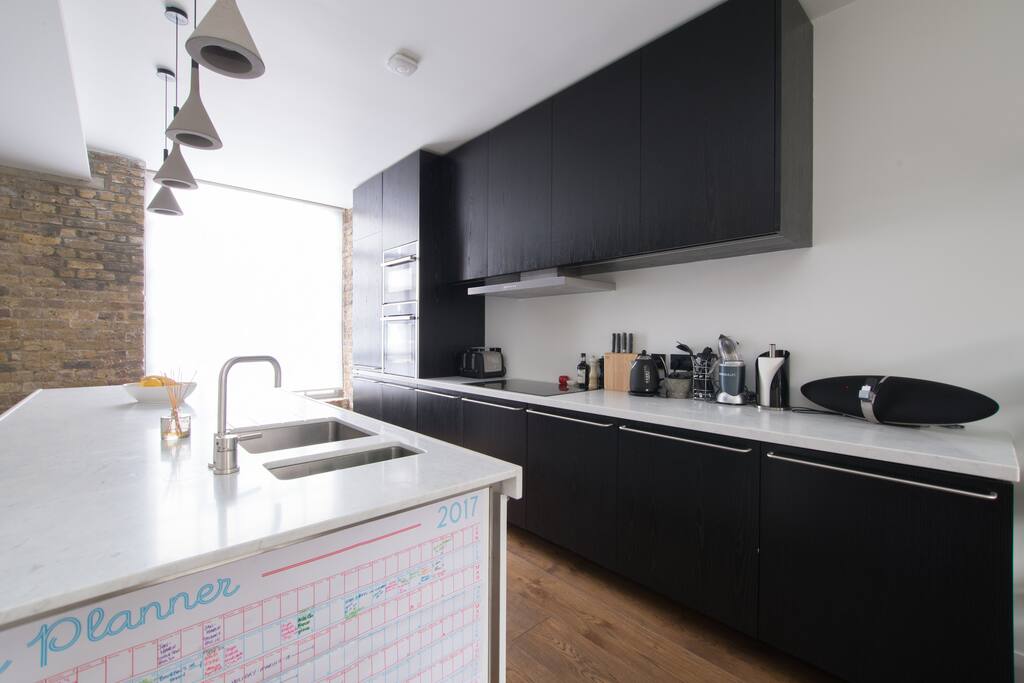 Modern kitchen with all modern appliances