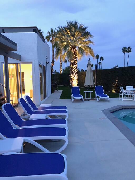 Evening Pool