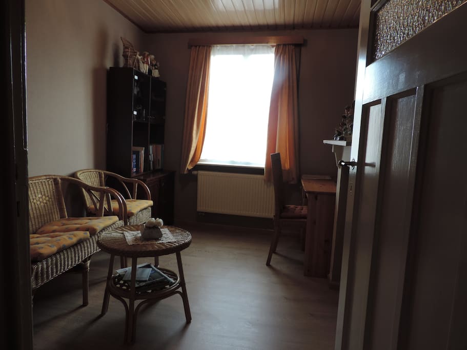 This is the office that guests can use.