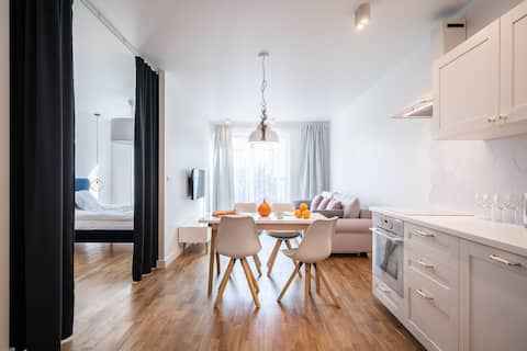 Ziemowita 11b Biały- Super 2 pok. 4os.+ PARKING