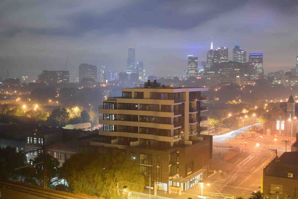 Our gorgeous views at night.
a stones throw away from everything!