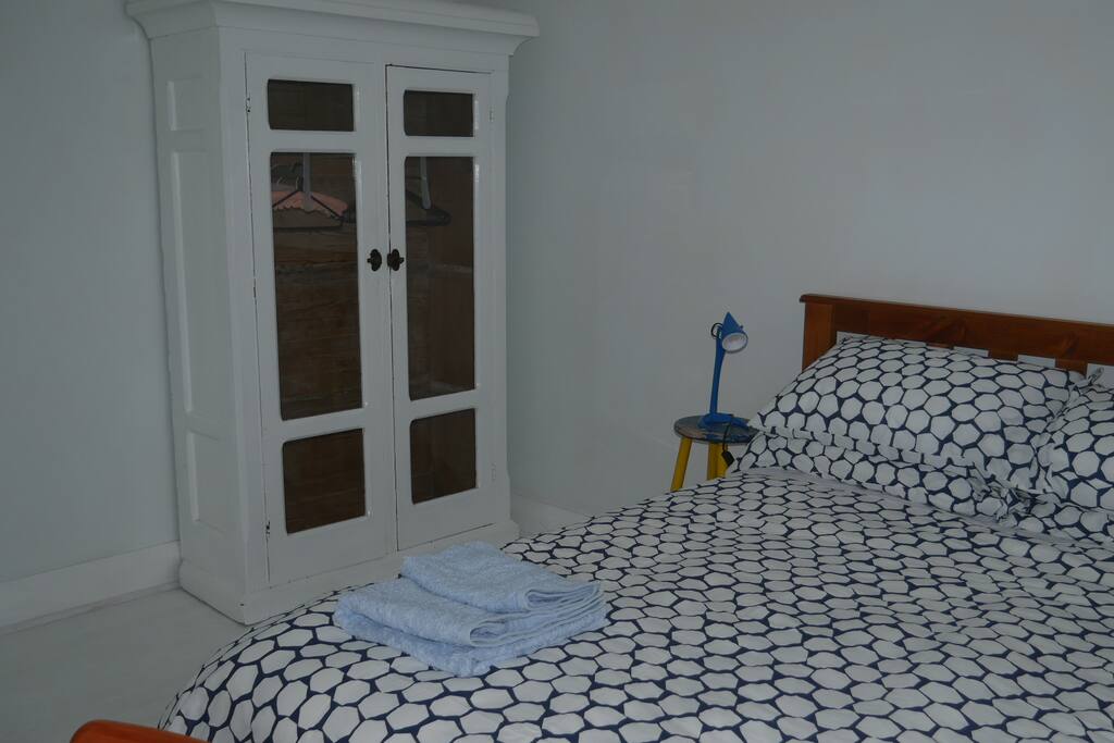 Bedroom 1 with double bed