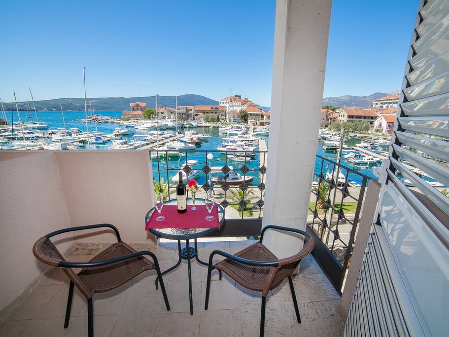 Balcony with amazing sea view