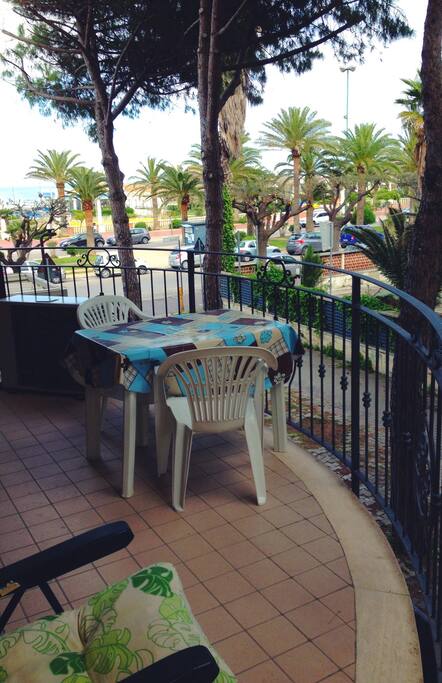 terrazza vista mare
