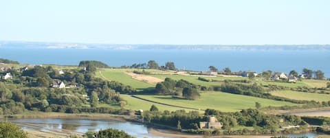 Top Airbnb: Crozon, house 1 km from Aber Beach in Crozon