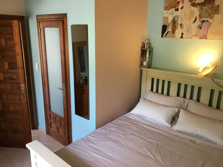 Rental bedroom with ensuite