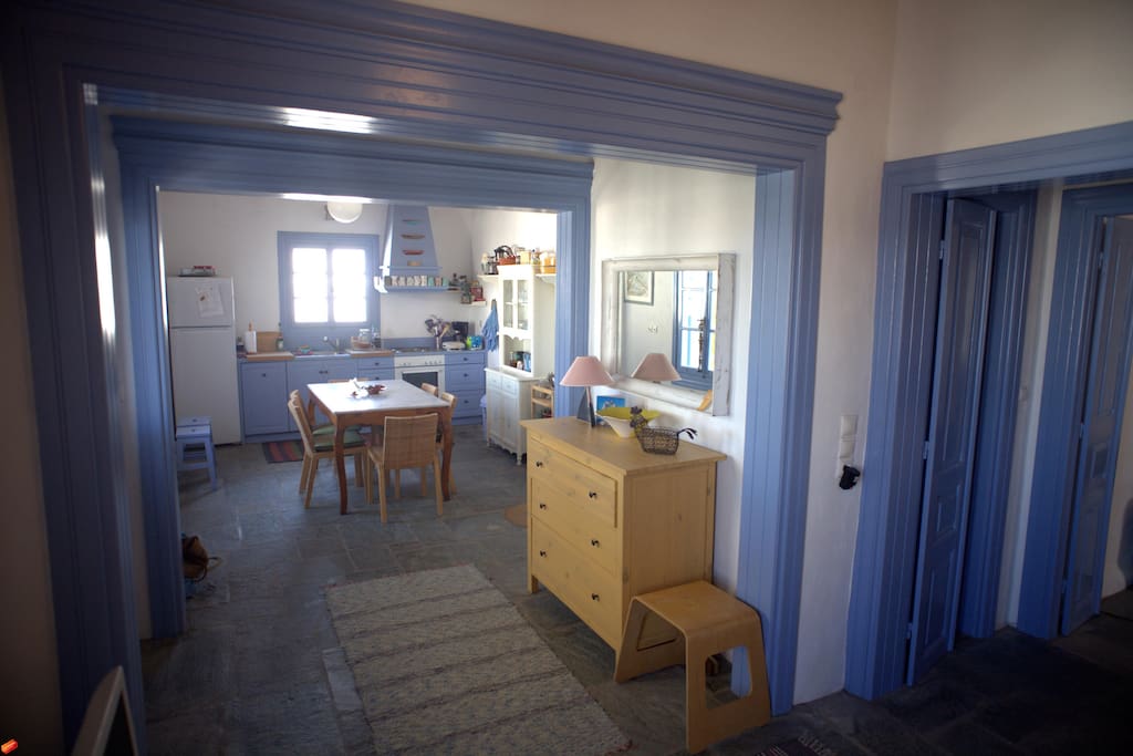 Entrance and Kitchen