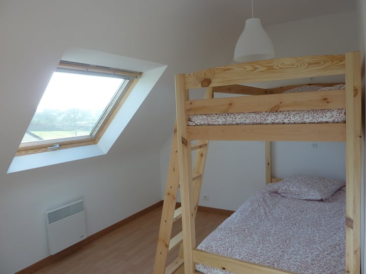 el dormitorio orientado al sur