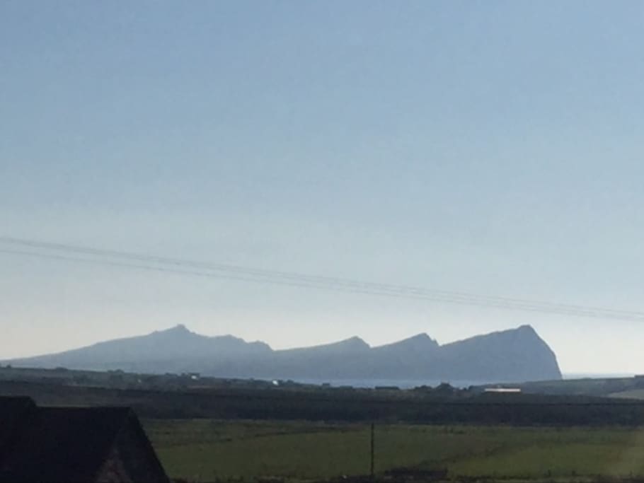 The Three Sisters. View from the house