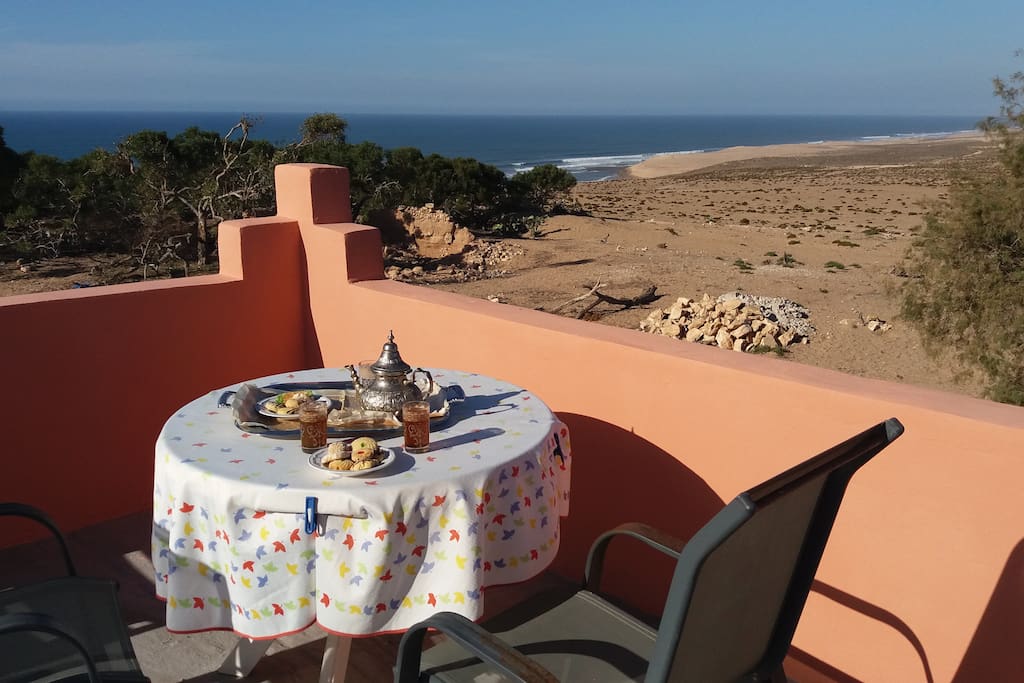 Terrasse panoramique du gîte