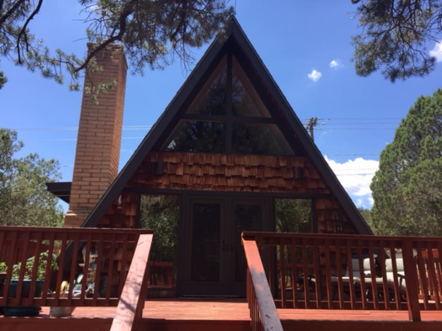 You can't beat the charm of an A-Frame