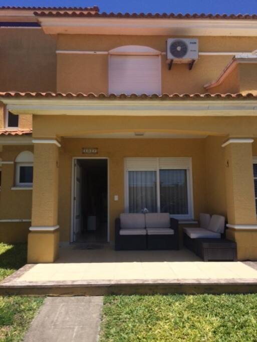 Área externa da casa.