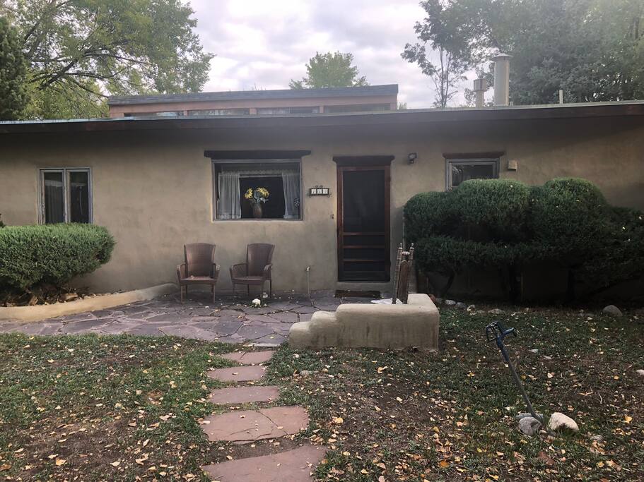 Pathway to the Private Dog-Friendly Yard!