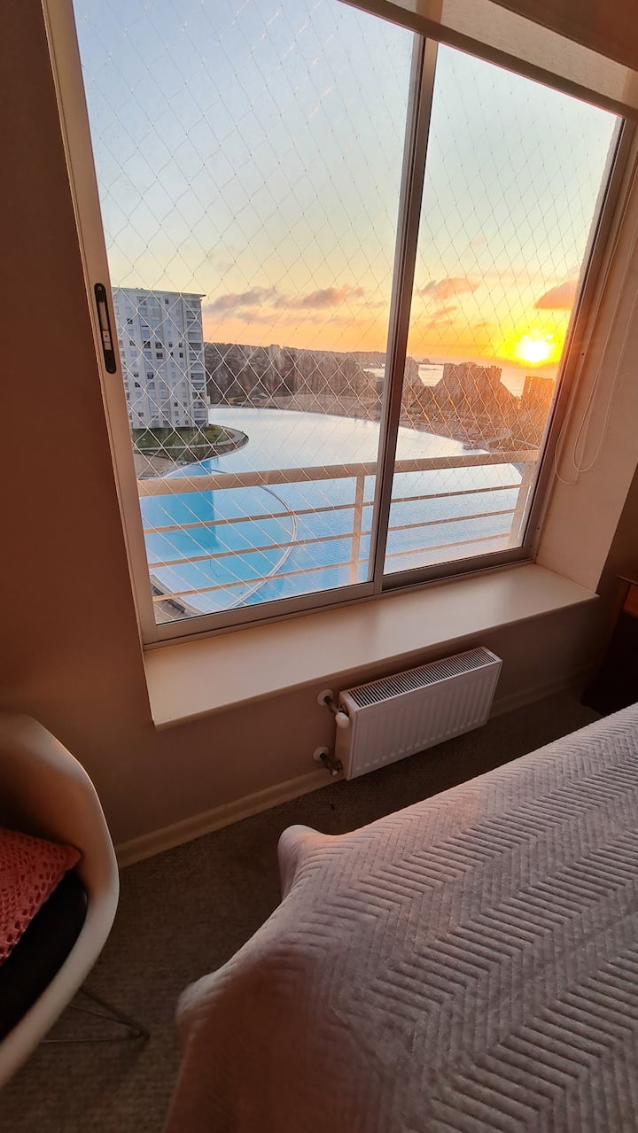 Mwonekano kamili wa kitanda