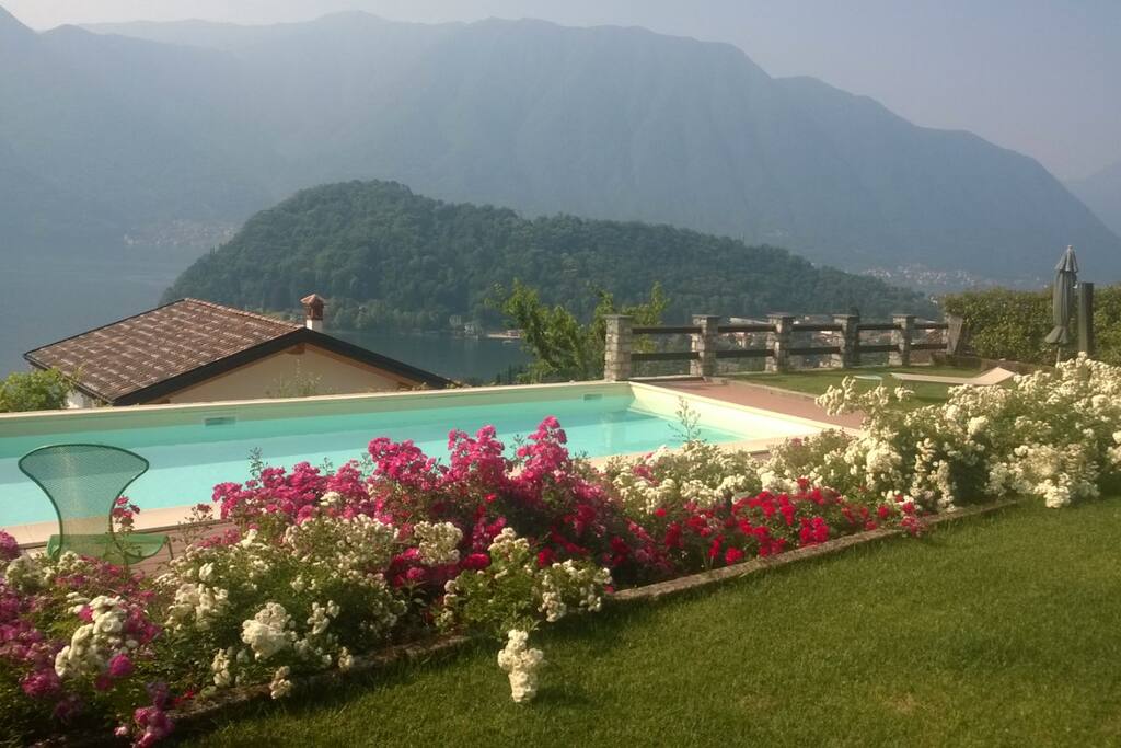 Giardino e piscina