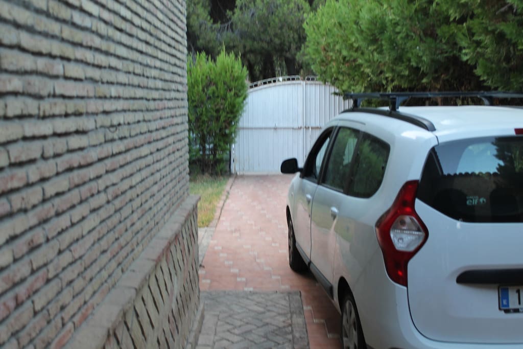 Entrada de vehiculos