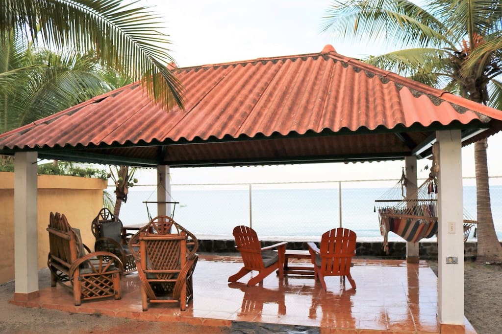 Hamacas y sillas de playa
Hammocks and beach chairs