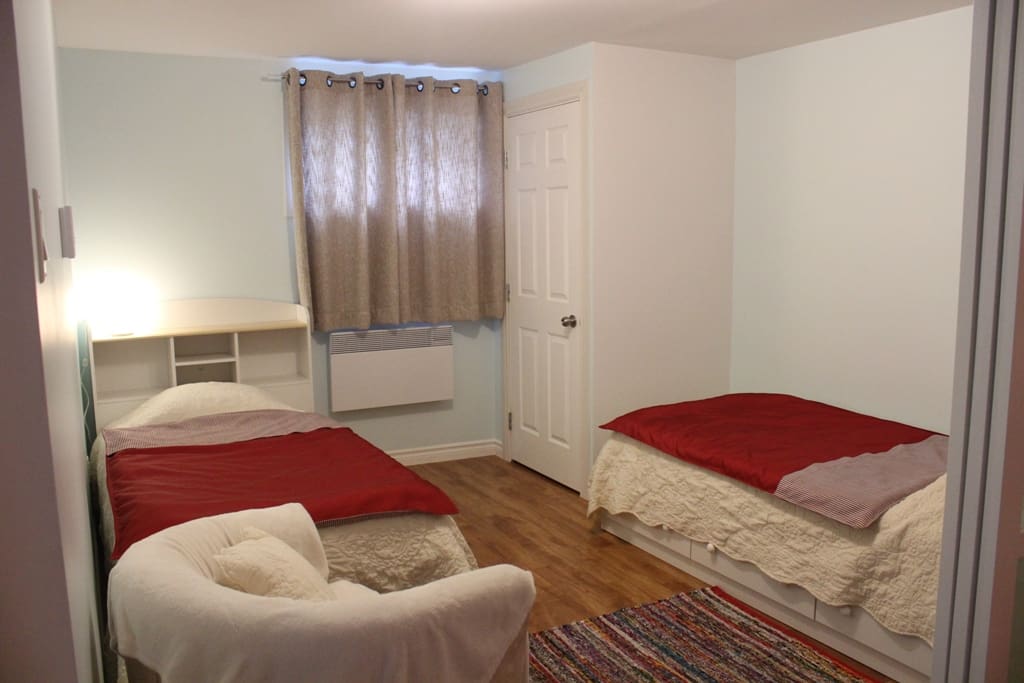 Chambre 2 (2 lits simples)