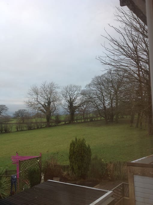 View from ensuite