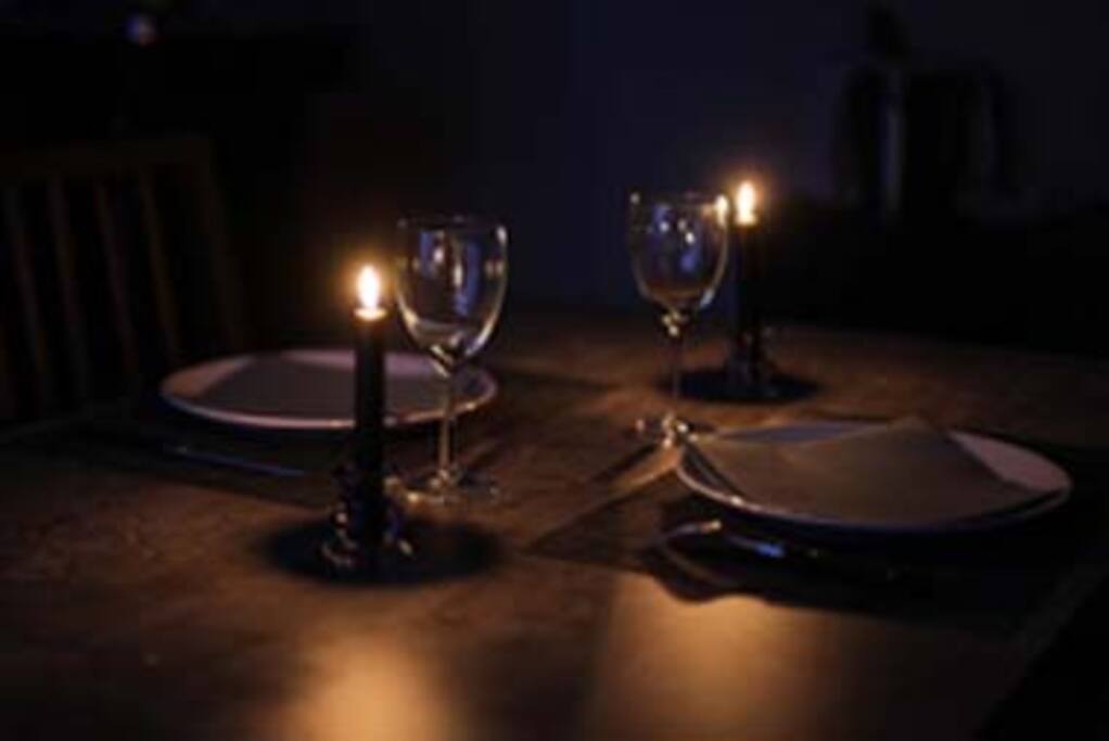Dîner aux Chandelles