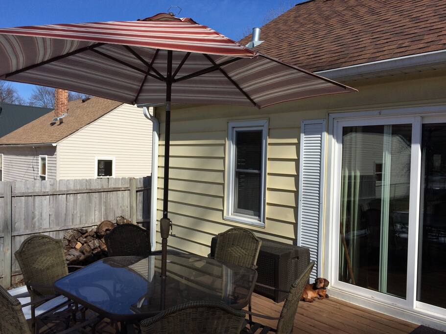 Great deck space :-)