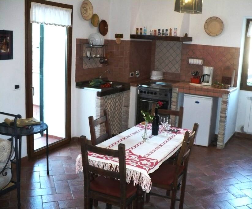 cucina soggiorno
