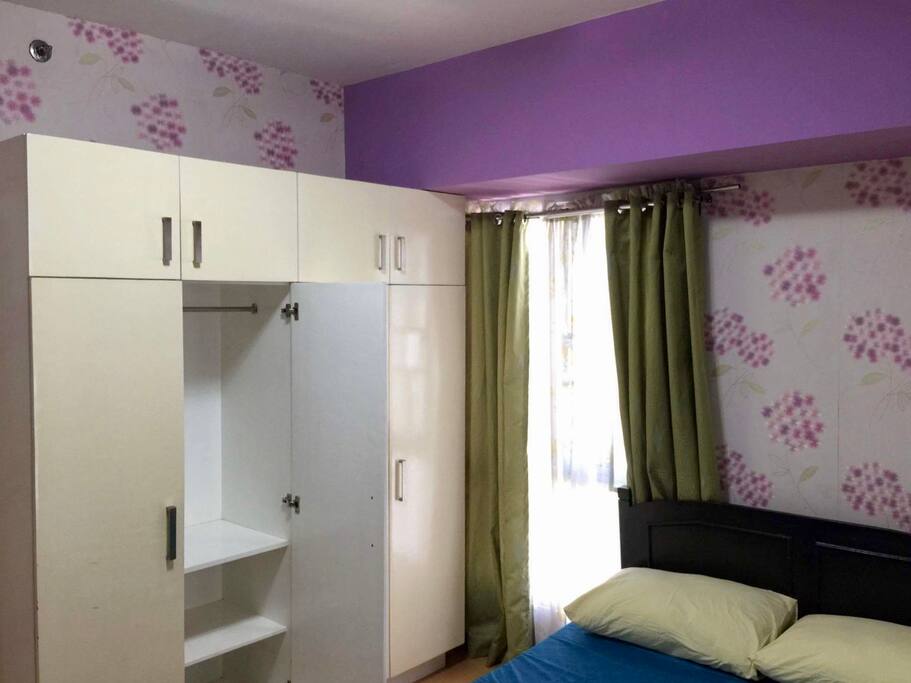 Master's bedroom with full double closet
