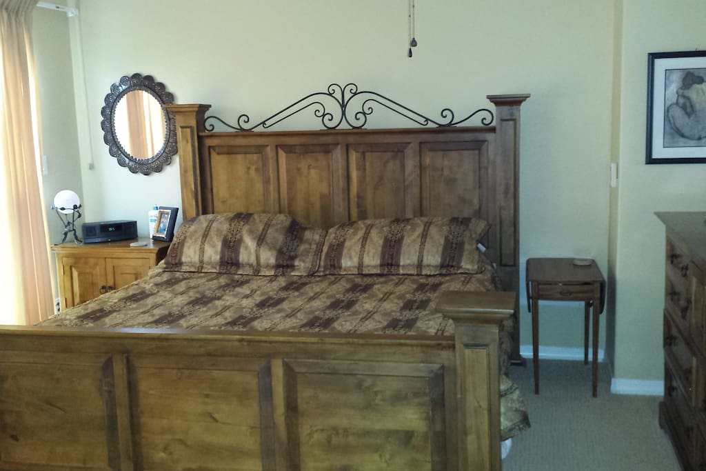 Master Bedroom with King Bed