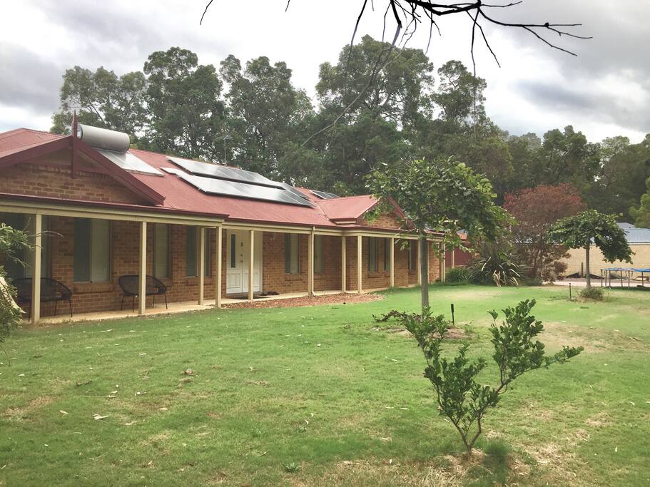 Large house with plenty of room outside to get back to nature