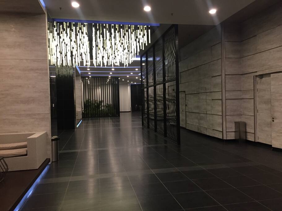 Lift lobby at ground floor