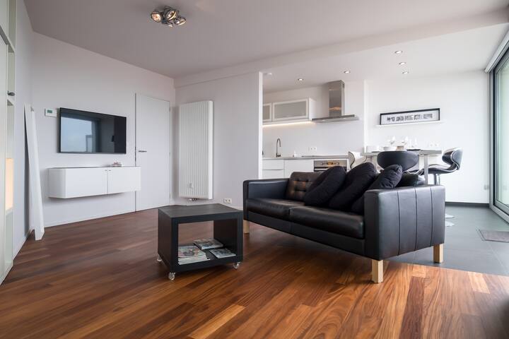 Studio met uniek zicht op zee en hinterland