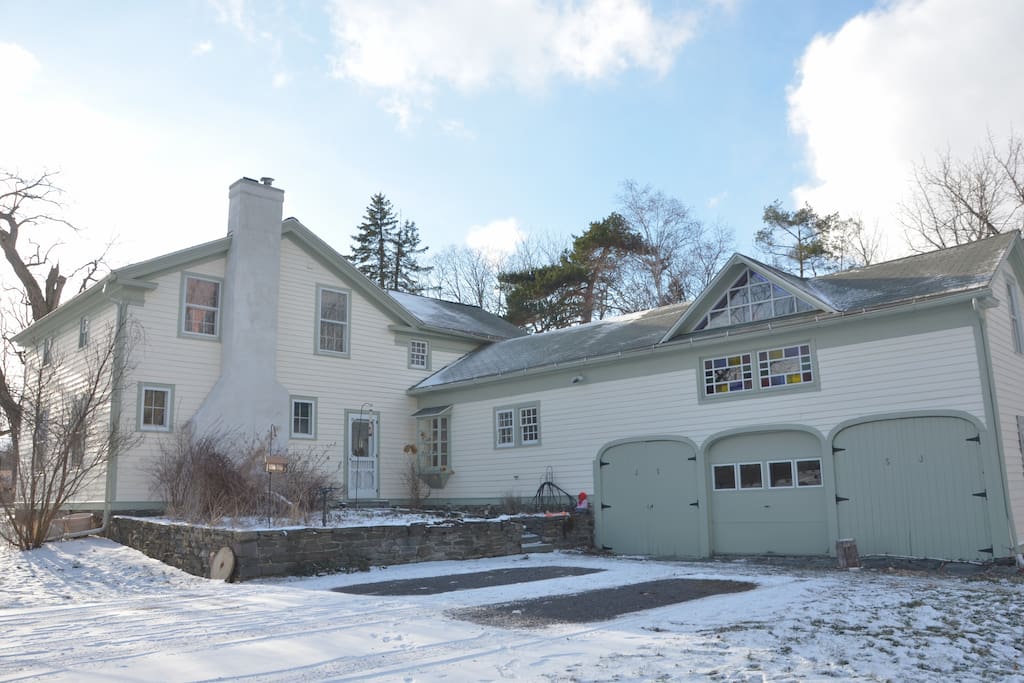 House in winter