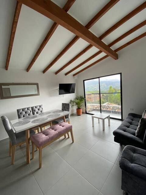 New apartment with an excellent view.