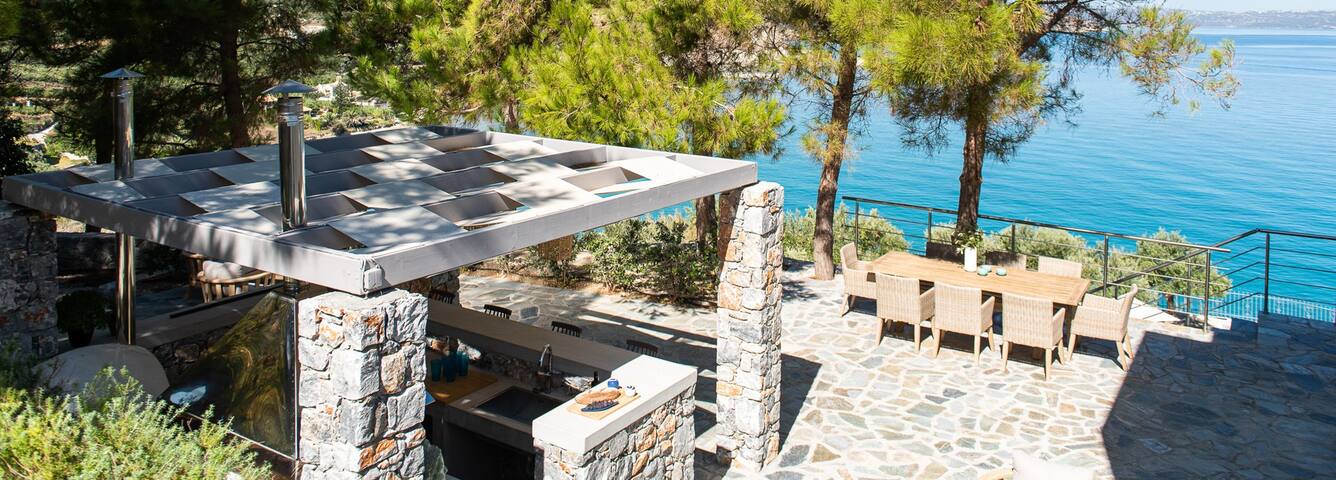 KEA, above the sea, superb views, near beach. gallery image 2