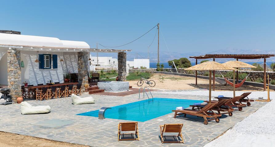 Villa Othis: 2villas 2pools+Jacuzzi sea view Paros gallery image 3