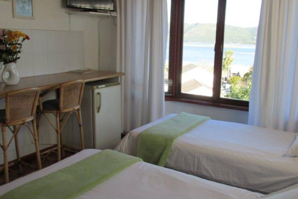 View of the Lagoon from the sleeping area
