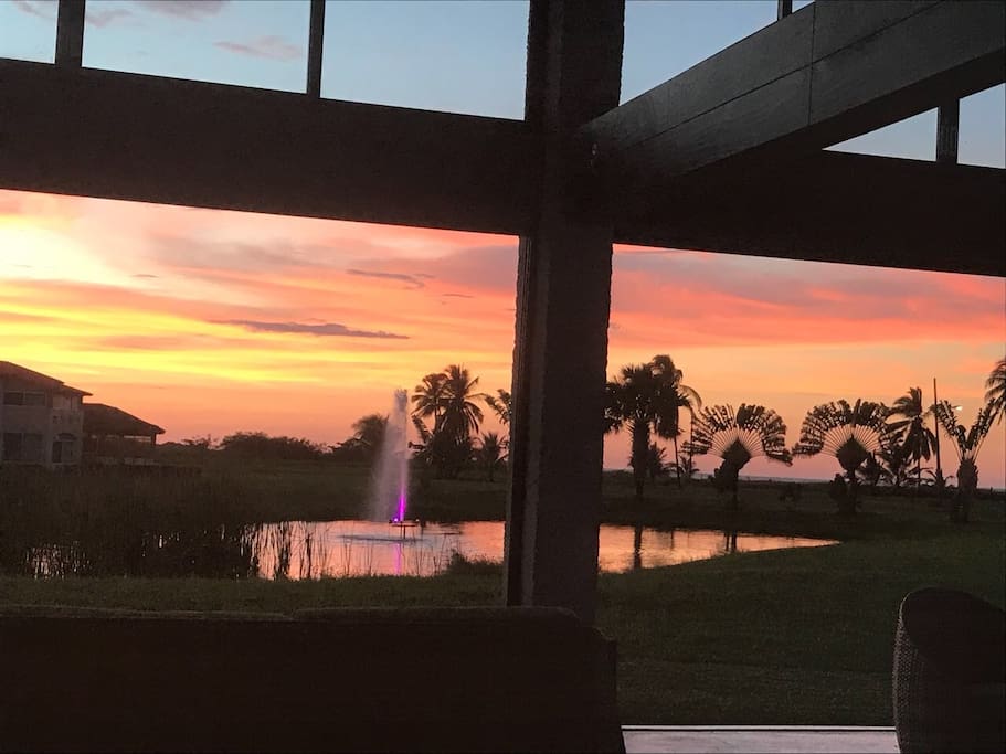 Hermoso atardecer