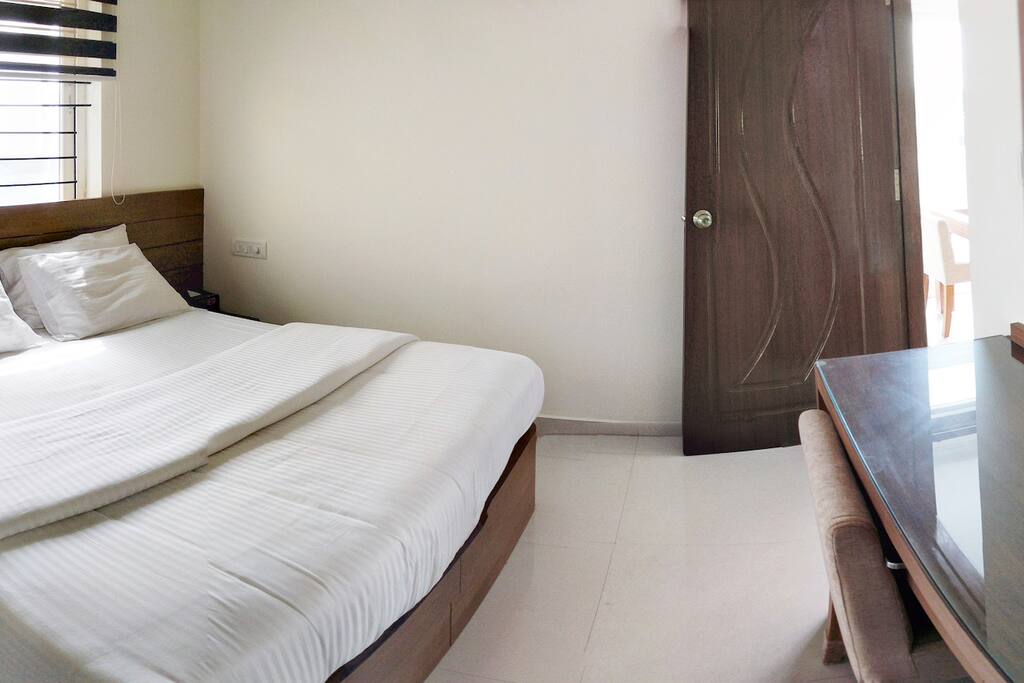 Bedroom and desk