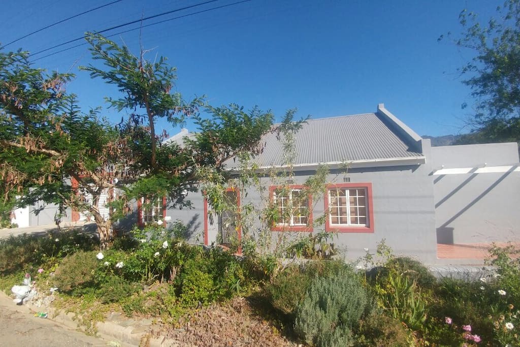 View of the cottage from the road...