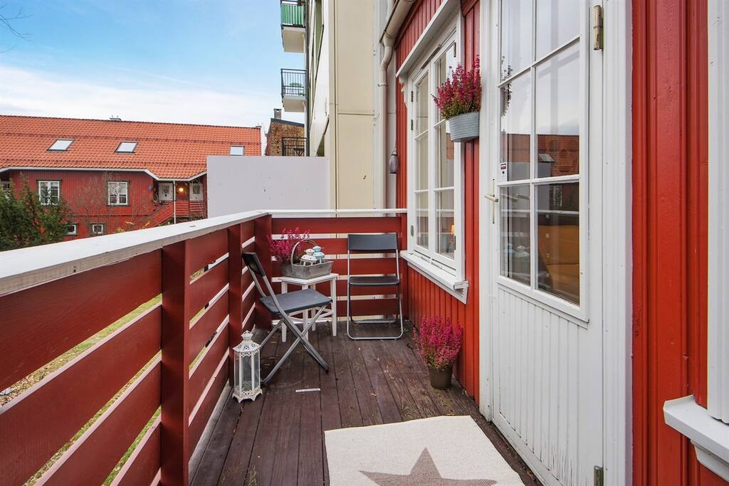Sunny balcony