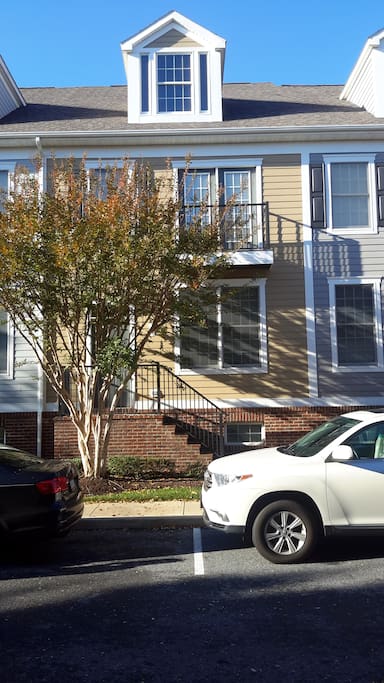 The front of our house.