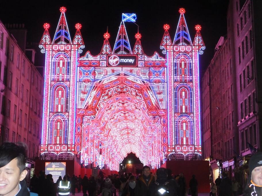 Christmas "Light Night" show 2015