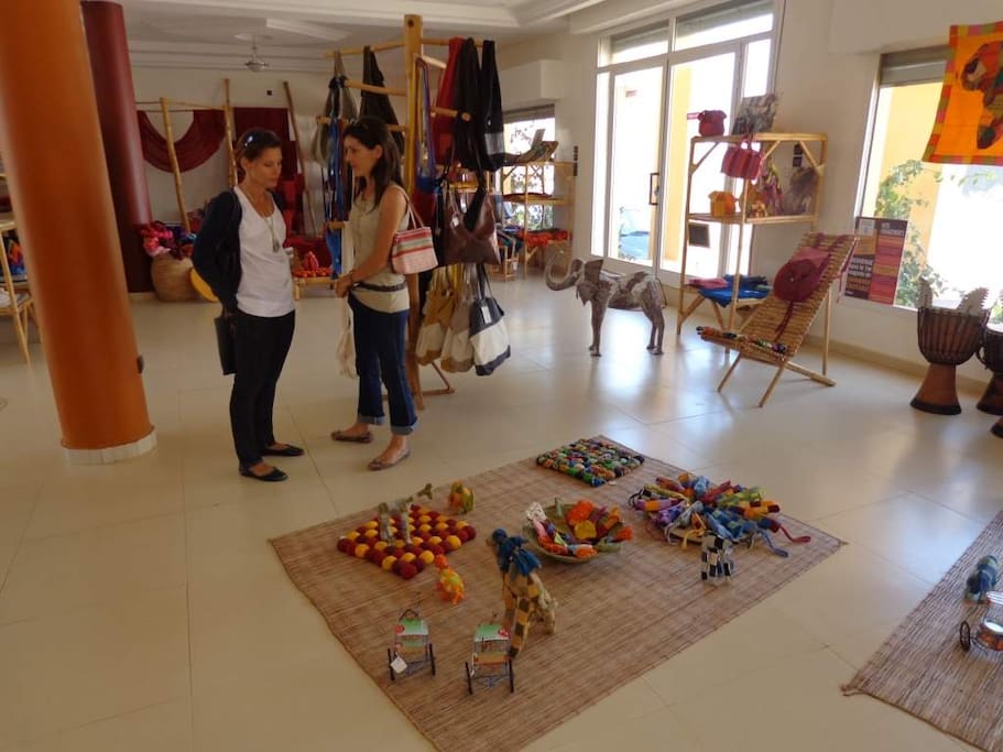 espace Maam samba boutique de souvenir