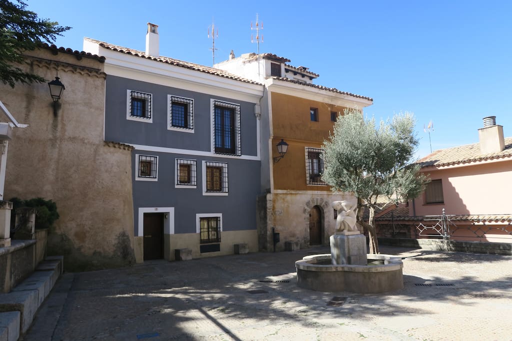 Plaza de San Nicolas, uno de los rincones mas bellos de Cuenca