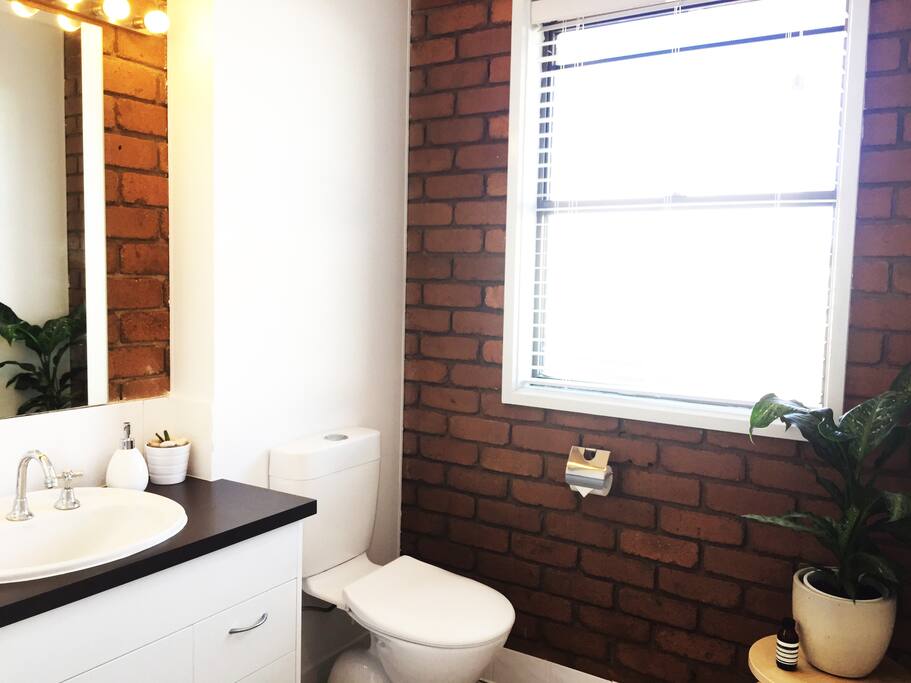 Private Bathroom with large shower