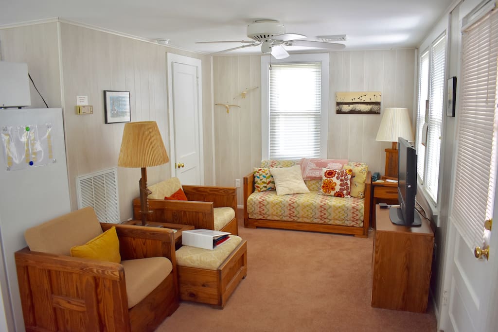 Living Room with Double Sleeper Sofa
